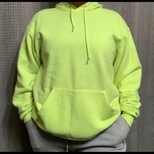 SOLD 🚫‼️ NEON YELLOW HOODIE 🚫‼️